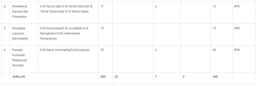formasi cpns bpk 2019_2