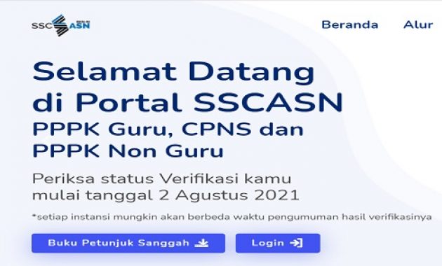 Cara Cek Hasil Seleksi Administrasi CPNS 2021, Jadwal Pengumuman 2-3 Agustus !